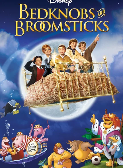 دانلود فیلم «تخت خواب سحر آمیز» Bedknobs and Broomsticks
