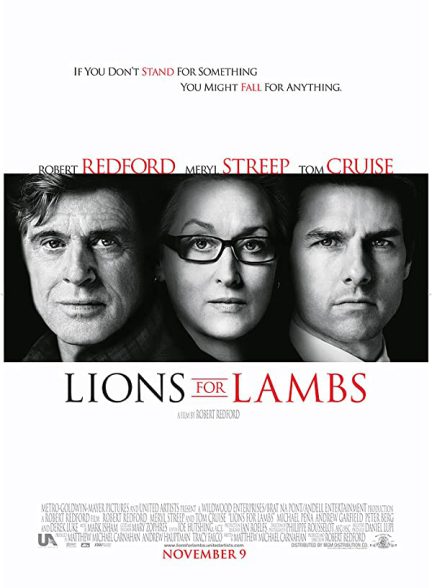 دانلود فیلم «شيرها برای ببرها»  Lions for Lambs