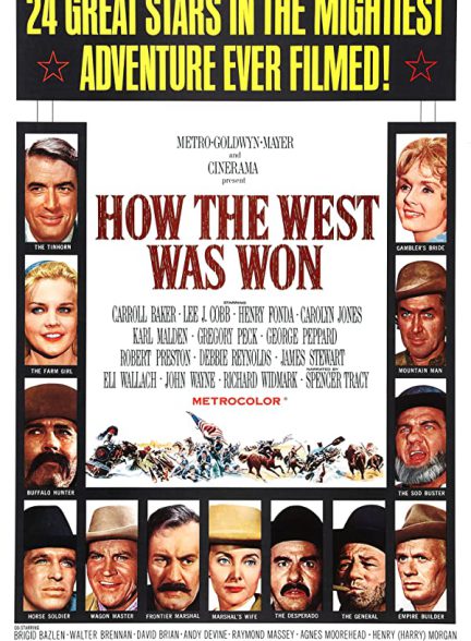 دانلود فیلم «چگونه غرب تسخیر شد» How the West Was Won