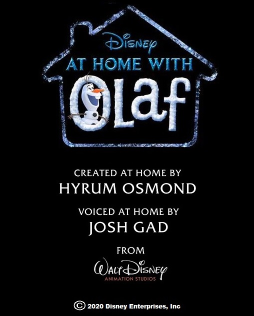 «اولاف در خانه » At Home with Olaf