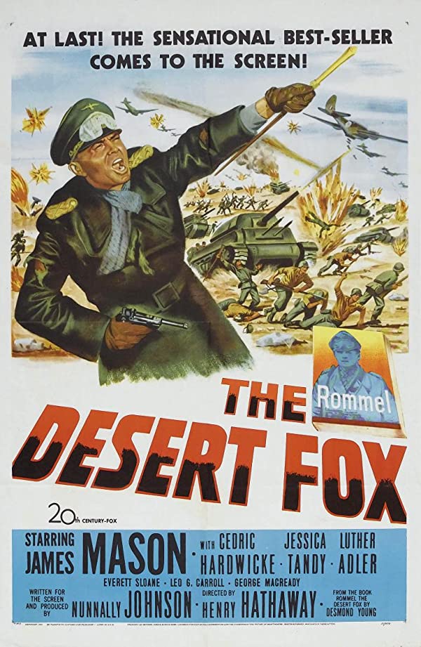 «روباه صحرا»  The Desert Fox: The Story of Rommel