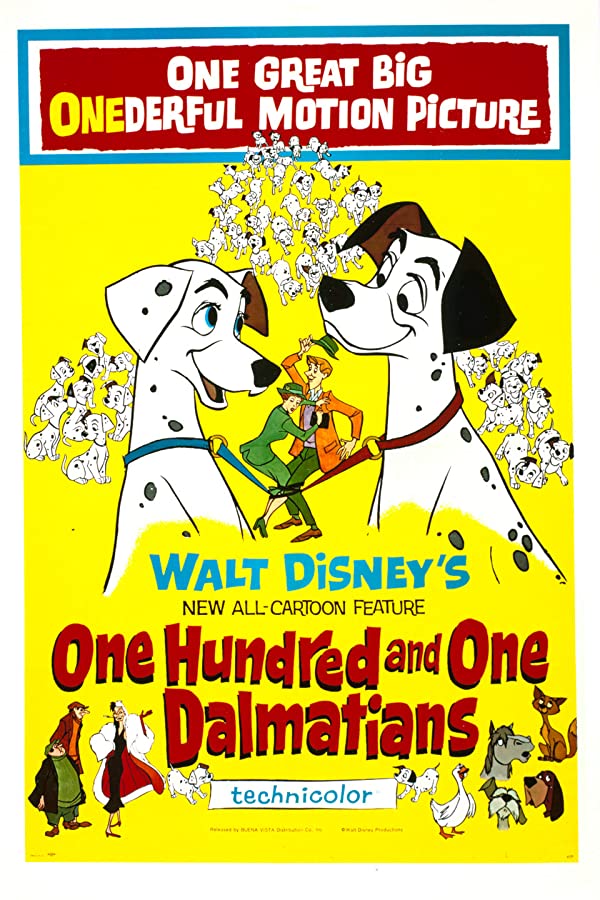 «صد و یک سگ خالدار» One Hundred and One Dalmatians